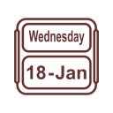 پیش‌نمایش فایل january-52 از پک تقویم 2017