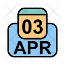پیش‌نمایش فایل april-32 از پک تقویم کسب و کار 2017 خطی پر
