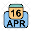 پیش‌نمایش فایل april-45 از پک تقویم کسب و کار 2017 خطی پر