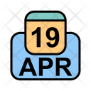 پیش‌نمایش فایل april-48 از پک تقویم کسب و کار 2017 خطی پر