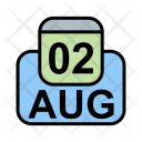 پیش‌نمایش فایل august-32 از پک تقویم کسب و کار 2017 خطی پر