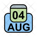 پیش‌نمایش فایل august-34 از پک تقویم کسب و کار 2017 خطی پر