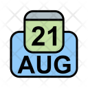 پیش‌نمایش فایل august-51 از پک تقویم کسب و کار 2017 خطی پر