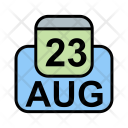 پیش‌نمایش فایل august-53 از پک تقویم کسب و کار 2017 خطی پر