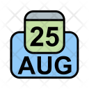 پیش‌نمایش فایل august-55 از پک تقویم کسب و کار 2017 خطی پر