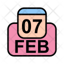 پیش‌نمایش فایل february-34 از پک تقویم کسب و کار 2017 خطی پر