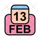 پیش‌نمایش فایل february-39 از پک تقویم کسب و کار 2017 خطی پر