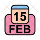 پیش‌نمایش فایل february-42 از پک تقویم کسب و کار 2017 خطی پر
