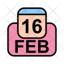 پیش‌نمایش فایل february-46 از پک تقویم کسب و کار 2017 خطی پر