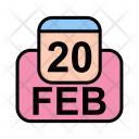 پیش‌نمایش فایل february-47 از پک تقویم کسب و کار 2017 خطی پر