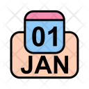 پیش‌نمایش فایل january-69 از پک تقویم کسب و کار 2017 خطی پر
