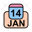 پیش‌نمایش فایل january-72 از پک تقویم کسب و کار 2017 خطی پر