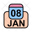 پیش‌نمایش فایل january-77 از پک تقویم کسب و کار 2017 خطی پر