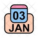 پیش‌نمایش فایل january-80 از پک تقویم کسب و کار 2017 خطی پر