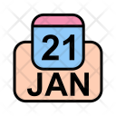 پیش‌نمایش فایل january-89 از پک تقویم کسب و کار 2017 خطی پر