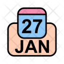 پیش‌نمایش فایل january-95 از پک تقویم کسب و کار 2017 خطی پر