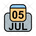 پیش‌نمایش فایل july-35 از پک تقویم کسب و کار 2017 خطی پر