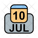 پیش‌نمایش فایل july-40 از پک تقویم کسب و کار 2017 خطی پر