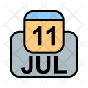 پیش‌نمایش فایل july-41 از پک تقویم کسب و کار 2017 خطی پر