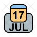 پیش‌نمایش فایل july-47 از پک تقویم کسب و کار 2017 خطی پر