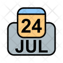 پیش‌نمایش فایل july-54 از پک تقویم کسب و کار 2017 خطی پر