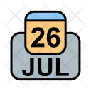 پیش‌نمایش فایل july-56 از پک تقویم کسب و کار 2017 خطی پر