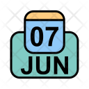 پیش‌نمایش فایل june-36 از پک تقویم کسب و کار 2017 خطی پر