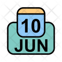 پیش‌نمایش فایل june-39 از پک تقویم کسب و کار 2017 خطی پر