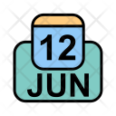 پیش‌نمایش فایل june-41 از پک تقویم کسب و کار 2017 خطی پر