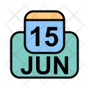 پیش‌نمایش فایل june-44 از پک تقویم کسب و کار 2017 خطی پر