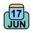 پیش‌نمایش فایل june-46 از پک تقویم کسب و کار 2017 خطی پر