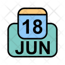 پیش‌نمایش فایل june-47 از پک تقویم کسب و کار 2017 خطی پر