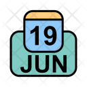 پیش‌نمایش فایل june-48 از پک تقویم کسب و کار 2017 خطی پر
