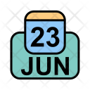پیش‌نمایش فایل june-52 از پک تقویم کسب و کار 2017 خطی پر