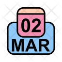 پیش‌نمایش فایل march-32 از پک تقویم کسب و کار 2017 خطی پر