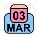 پیش‌نمایش فایل march-33 از پک تقویم کسب و کار 2017 خطی پر