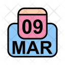 پیش‌نمایش فایل march-38 از پک تقویم کسب و کار 2017 خطی پر