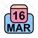 پیش‌نمایش فایل march-46 از پک تقویم کسب و کار 2017 خطی پر