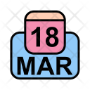 پیش‌نمایش فایل march-50 از پک تقویم کسب و کار 2017 خطی پر