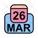پیش‌نمایش فایل march-56 از پک تقویم کسب و کار 2017 خطی پر