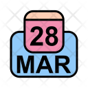 پیش‌نمایش فایل march-58 از پک تقویم کسب و کار 2017 خطی پر