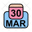 پیش‌نمایش فایل march-60 از پک تقویم کسب و کار 2017 خطی پر