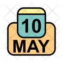 پیش‌نمایش فایل may-40 از پک تقویم کسب و کار 2017 خطی پر