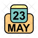 پیش‌نمایش فایل may-52 از پک تقویم کسب و کار 2017 خطی پر