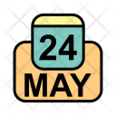 پیش‌نمایش فایل may-53 از پک تقویم کسب و کار 2017 خطی پر