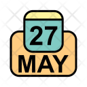 پیش‌نمایش فایل may-56 از پک تقویم کسب و کار 2017 خطی پر