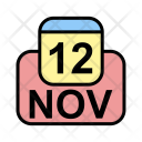 پیش‌نمایش فایل november-41 از پک تقویم کسب و کار 2017 خطی پر