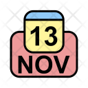 پیش‌نمایش فایل november-42 از پک تقویم کسب و کار 2017 خطی پر