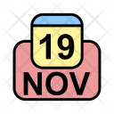 پیش‌نمایش فایل november-48 از پک تقویم کسب و کار 2017 خطی پر