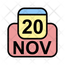 پیش‌نمایش فایل november-49 از پک تقویم کسب و کار 2017 خطی پر
